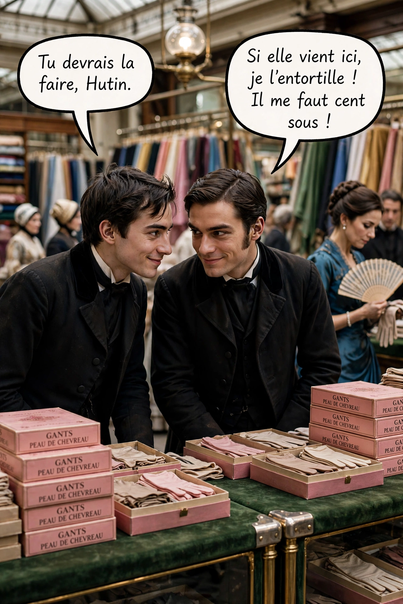 Au bonheur des dames — Chapitre 9