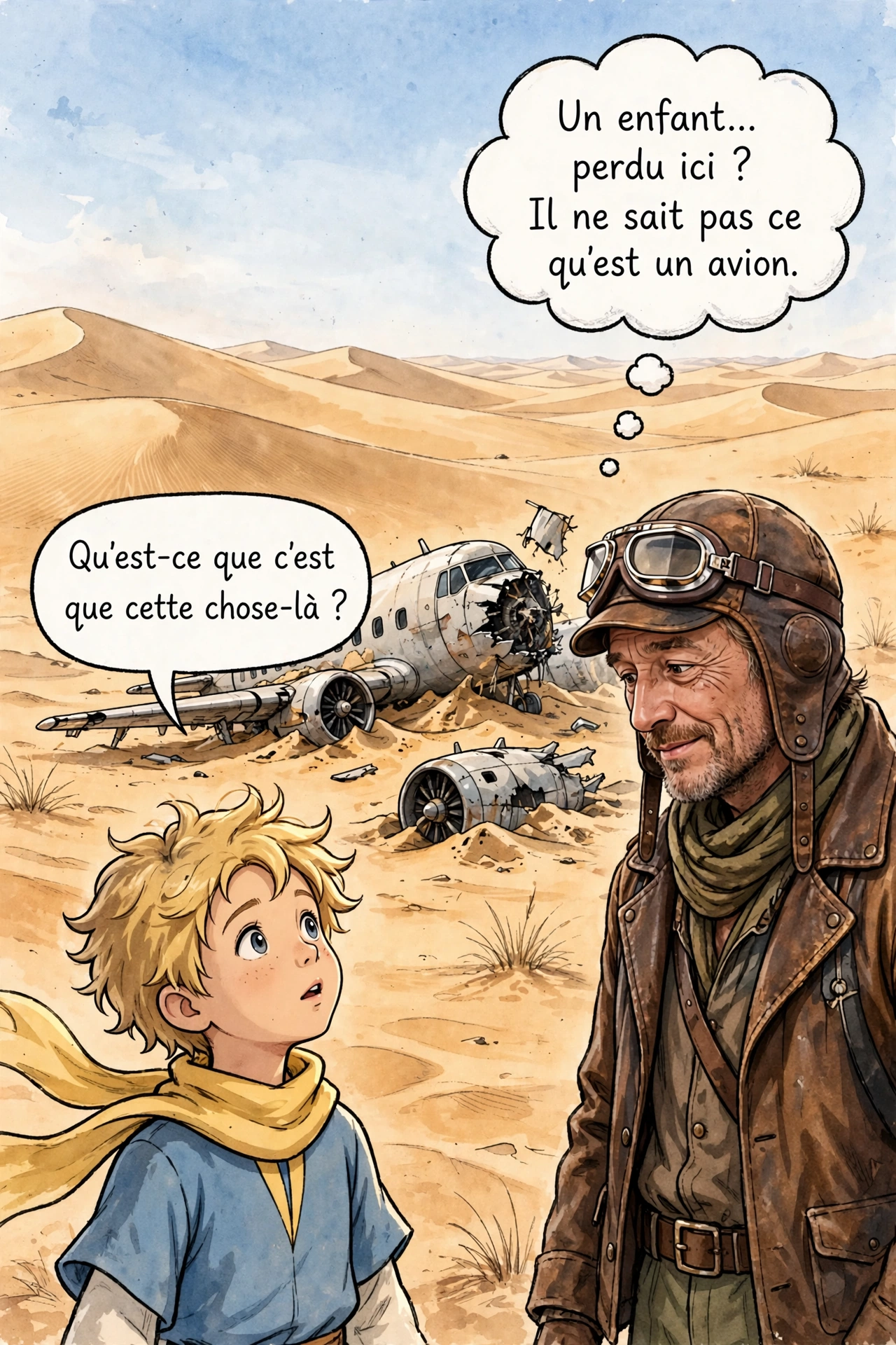 Le petit prince — Chapitre 2