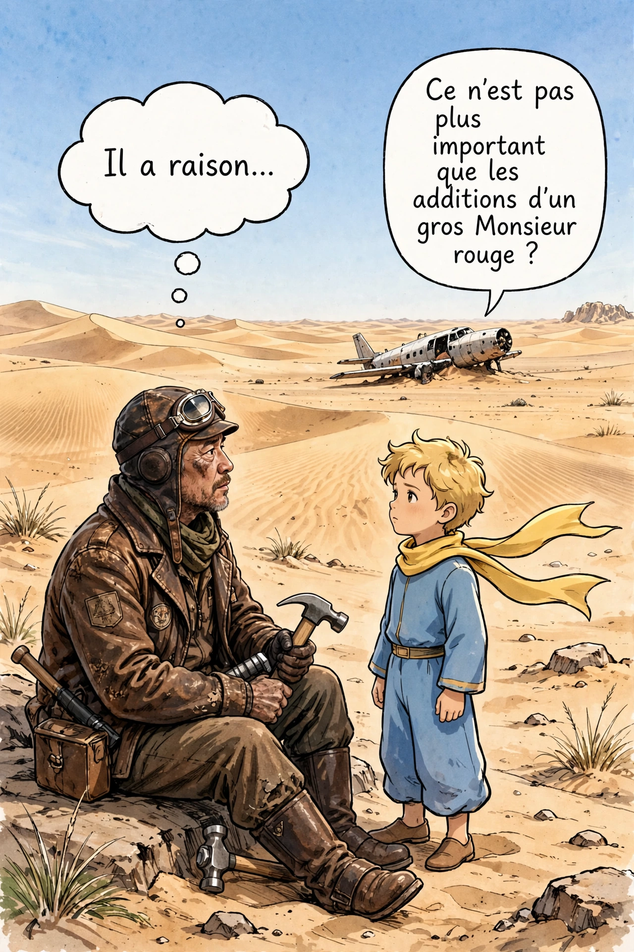 Le petit prince — Chapitre 4