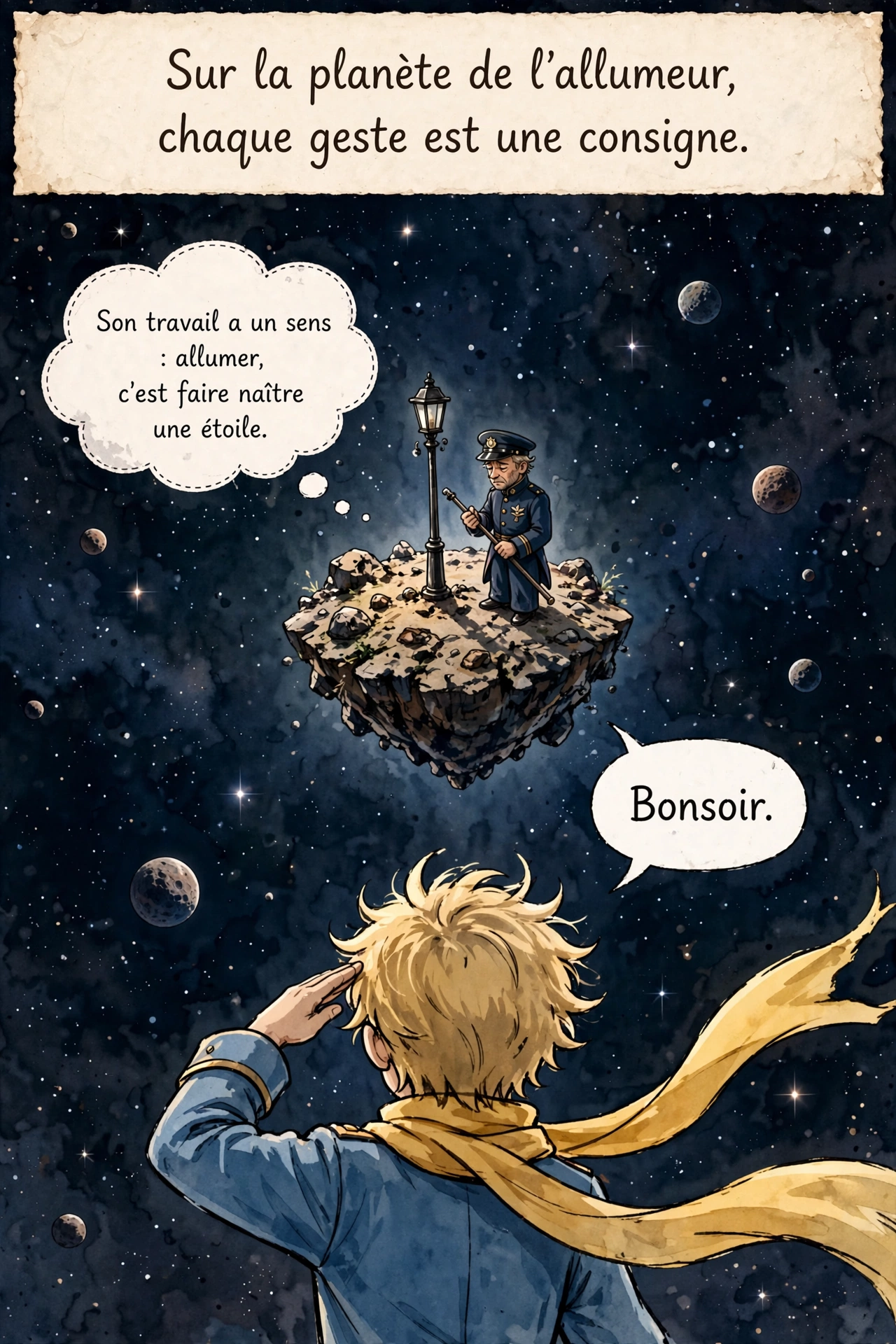 Le petit prince — Chapitre 7